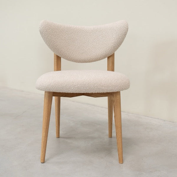 Chaise en bois massif de chêne Nube - Lot de 2 ou 4 chaises - VESKOR