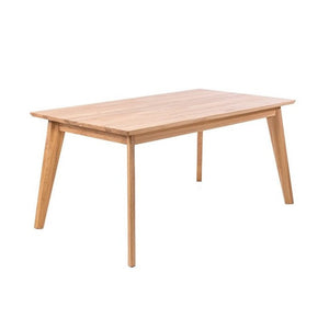 Table à manger extensible en bois massif avec 2 rallonges KAMBIO 2 - KARPIS