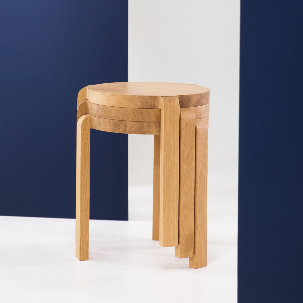 Table d'appoint en bois massif OPUS - KARPIS