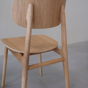 Chaise de salle à manger en bois massif de chêne Varde – Lot de 2 ou 4 chaises - NordicStory