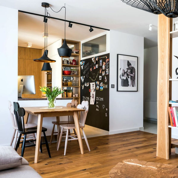 Table à manger fixe en bois massif PREMIER - KARPIS