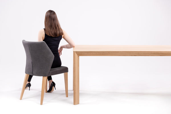 Table à manger extensible en bois massif DITA - KARPIS