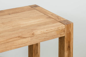Banc rustique en bois massif de chêne Provence - NordicStory