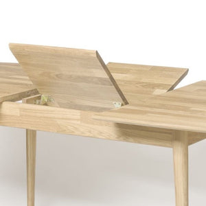 Table à manger ovale extensible en chêne massif Escandi 2 - NordicStory