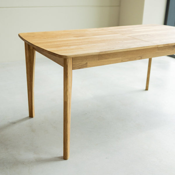 Table à manger extensible en bois massif de chêne Monty - NordicStory