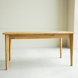 Table à manger extensible en bois massif de chêne Monty - NordicStory