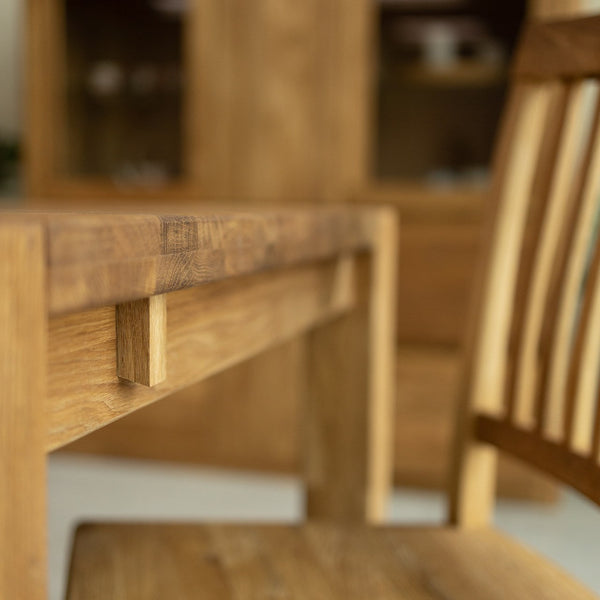 Table à manger extensible en chêne massif Mauritz 1 - NordicStory