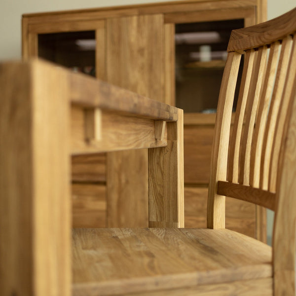 Table à manger extensible en chêne massif Mauritz 1 - NordicStory