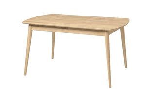 Table à manger rectangulaire en chêne massif Escandi 1 - NordicStory