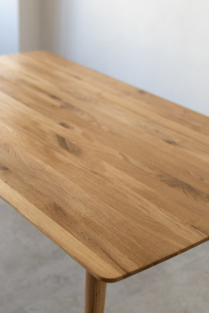 Table à manger rectangulaire en chêne massif Escandi 1 - NordicStory