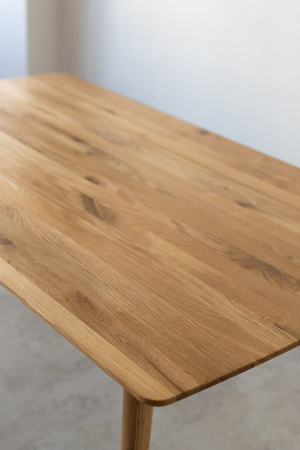 Table à manger rectangulaire en chêne massif Escandi 1 - NordicStory