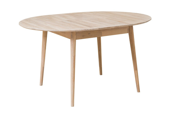 Table à manger ronde extensible en chêne massif Escandi 4 - NordicStory