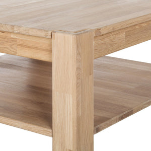 Table basse en bois massif de chêne Mauritz 4 - NordicStory