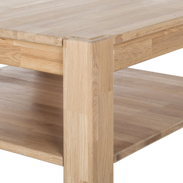 Table basse en bois massif de chêne Mauritz 4 - NordicStory