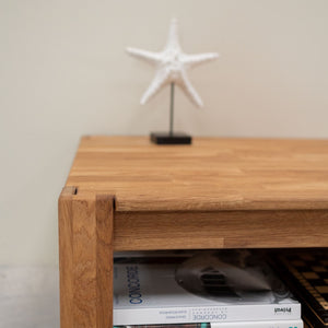 Table basse en bois massif de chêne Mauritz 4 - NordicStory