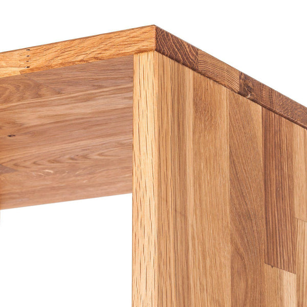 Etagère bibliothèque en bois massif de chêne Régal 5x5 - NordicStory