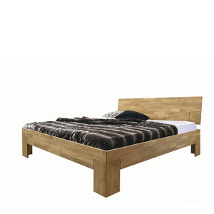 Lit en bois massif de chêne Sarah – 90 x 200 cm / 140 x 200 cm / 160 x 200 cm / 180 x 200 cm - NordicStory