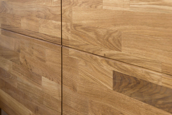 Lit en bois massif de chêne Next – 160 x 200 cm / 180 x 200 cm - NordicStory