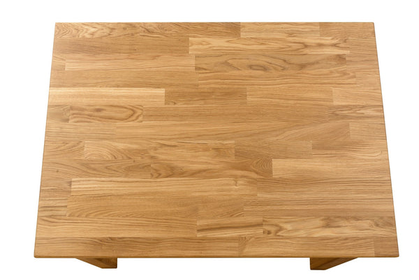 Table à manger en bois massif de chêne Lemsiwood - NordicStory
