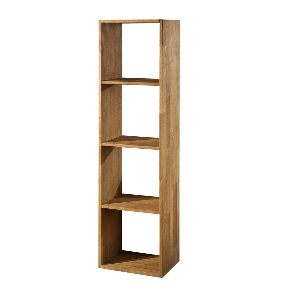 Etagère bibliothèque en bois massif de chêne Danemark 1 – NordicStory