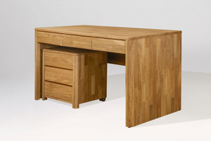Bureau en bois massif de chêne Elsa  - NordicStory