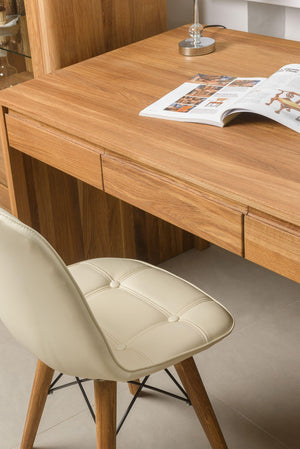 Bureau en bois massif de chêne Elsa  - NordicStory