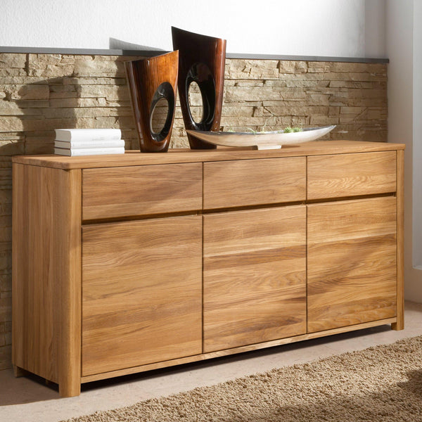 Buffet en bois massif de chêne Elsa 3 - NordicStory