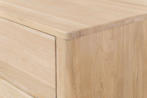 Commode en bois massif de chêne Elsa - NordicStory