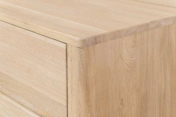 Commode en bois massif de chêne Elsa - NordicStory