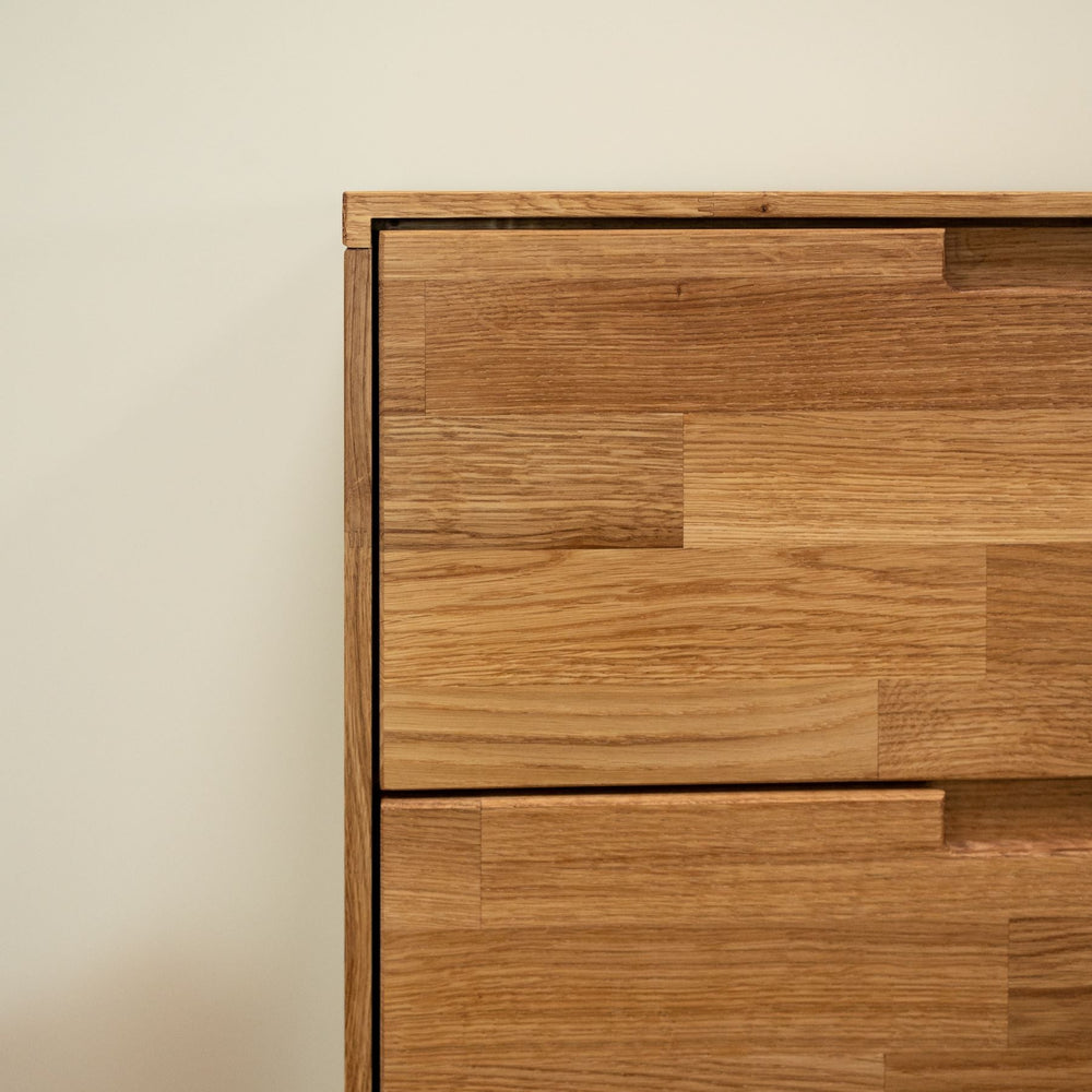 Chiffonnier en bois massif de chêne Escandi 6 - NordicStory