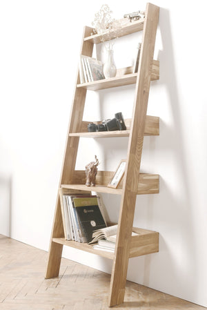 Bibliothèque en bois massif de chêne Escandi - NordicStory