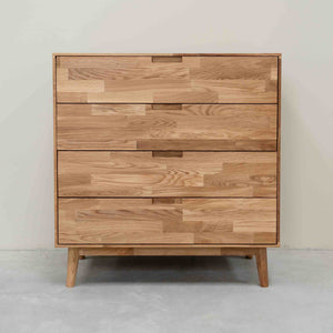 Commode en bois massif de chêne Escandi 1 - NordicStory
