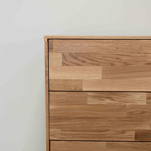 Commode en bois massif de chêne Escandi 1 - NordicStory
