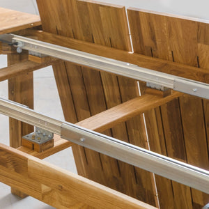 Table à manger extensible en chêne massif XL - NordicStory