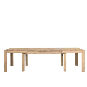 Table à manger extensible en chêne massif XL - NordicStory