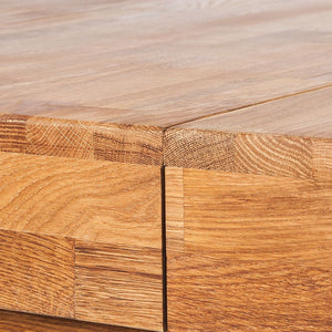 Table à manger extensible en chêne massif XL - NordicStory