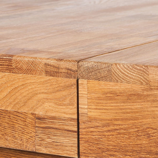 Table à manger extensible en chêne massif XL - NordicStory