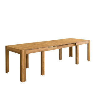 Table à manger extensible en chêne massif XL - NordicStory