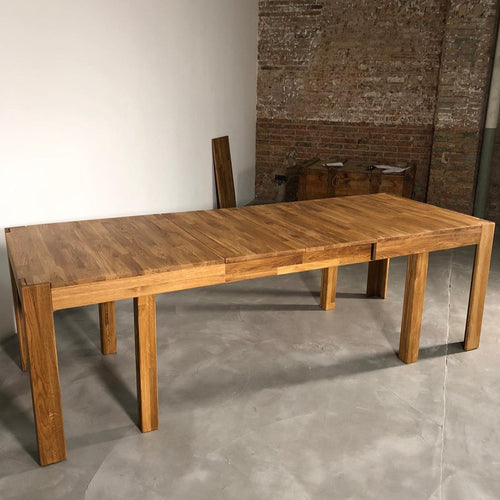 Table à manger extensible en chêne massif XL - NordicStory