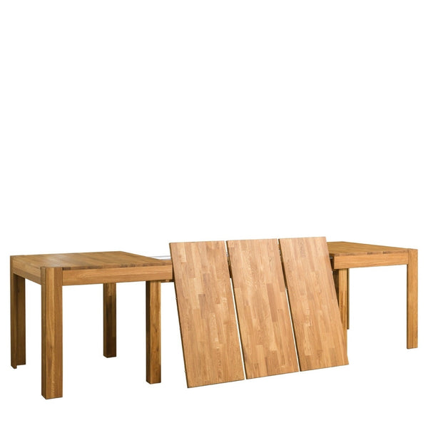 Table à manger extensible en chêne massif XL - NordicStory