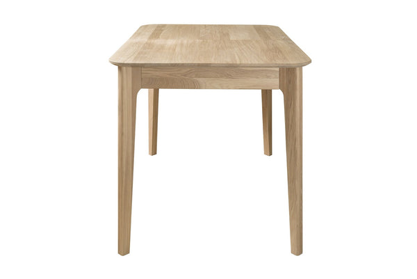 Table à manger extensible en bois massif de chêne France - NordicStory
