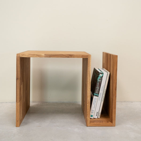 Table d’appoint en bois massif de chêne Sofi – NordicStory