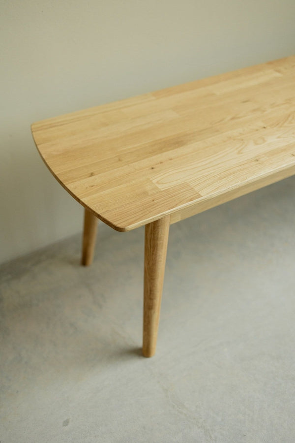 Banc en bois massif de chêne Escandi –  NordicStory