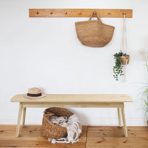 Banc en bois massif de chêne Escandi –  NordicStory