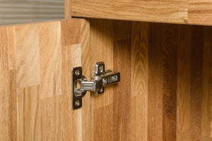 Buffet commode en bois massif de chêne Escandi 2 - NordicStory