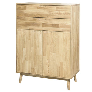 Buffet commode en bois massif de chêne Escandi 2 - NordicStory