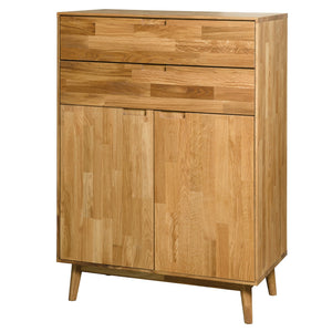 Buffet commode en bois massif de chêne Escandi 2 - NordicStory