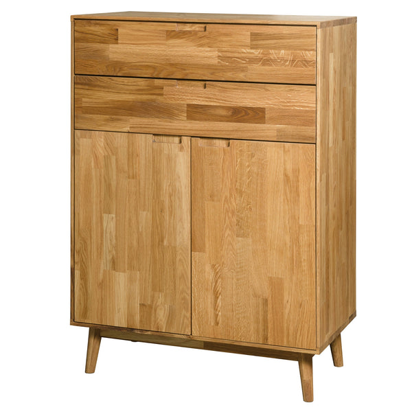 Buffet commode en bois massif de chêne Escandi 2 - NordicStory