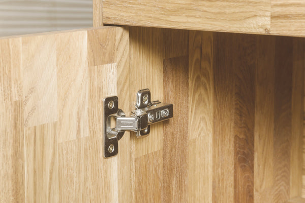 Buffet commode en bois massif de chêne Escandi 2 - NordicStory