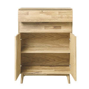 Buffet commode en bois massif de chêne Escandi 2 - NordicStory